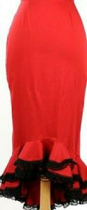 Deadly Dames Flamenco skirt